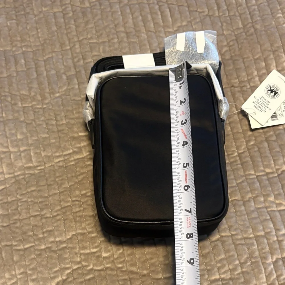 Michael Kors Sleek Black Messenger Bag